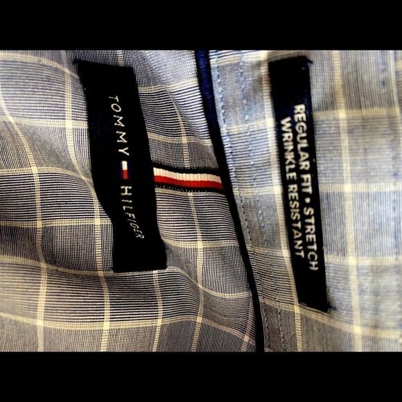 Tommy Hilfiger Men’s Casual Long Sleeve Shirt SZ L - Picture 3 of 5